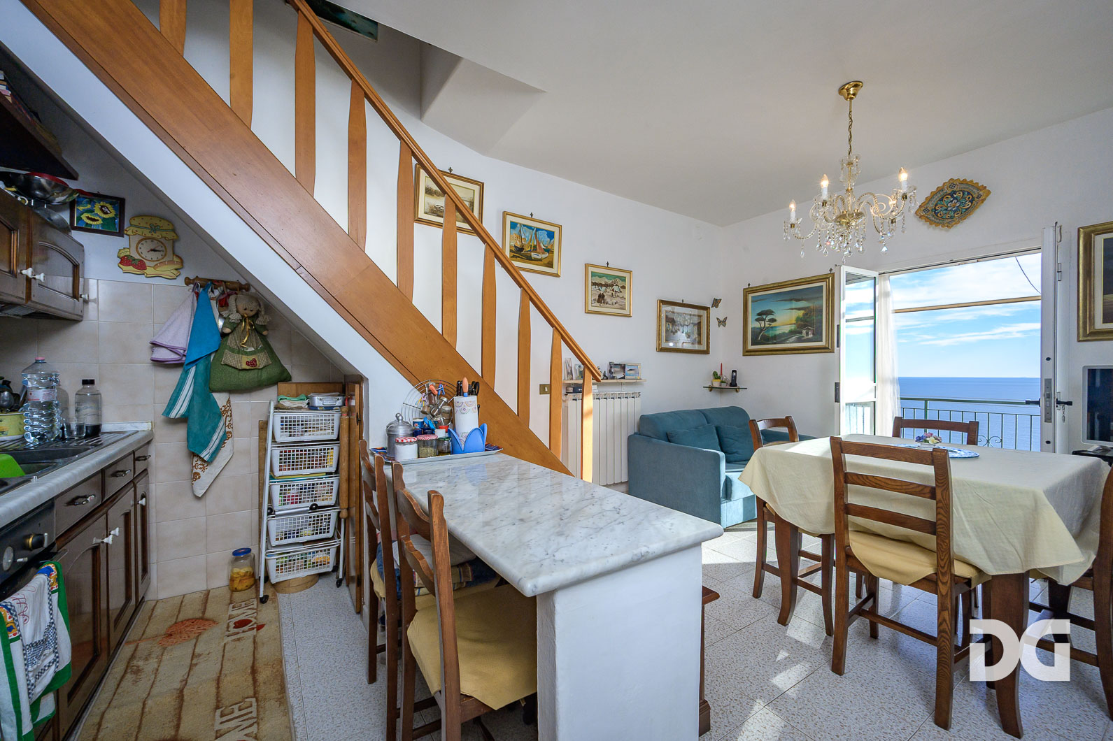 Immobiliare Del Guasta BOGLIASCO – PANORAMICI MQ 70 CON GIARDINO E TERRAZZO 