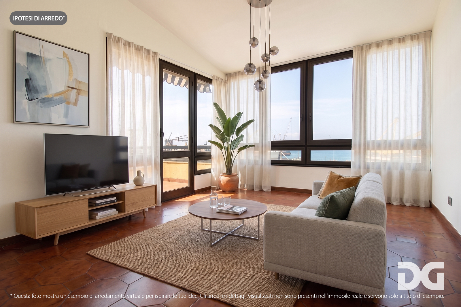 Immobiliare Del Guasta CENTRO STORICO – AD. MURA DELLE GRAZIE MQ. 59 CON TERRAZZO AL PIANO 