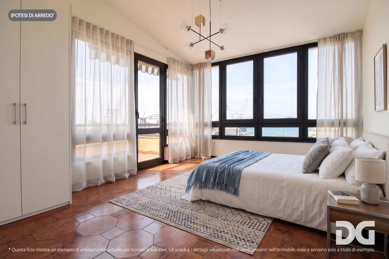 Immobiliare Del Guasta CENTRO STORICO – AD. MURA DELLE GRAZIE MQ. 59 CON TERRAZZO AL PIANO 